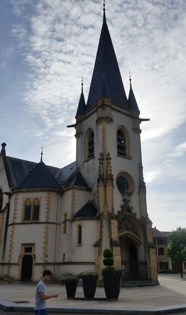 Le Temple de Courcelles Chaussy